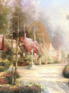 Thomas Kinkade - wallpaper preview