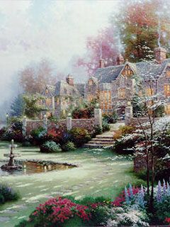 Thomas Kinkade - wallpaper preview