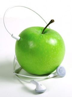 Apple & Music - wallpaper preview