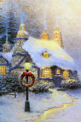 Thomas Kinkade - wallpaper preview