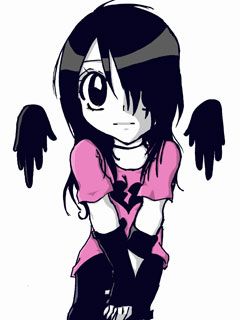 Emo Girl  - wallpaper preview