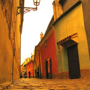 Encantadora Calle Empedrada