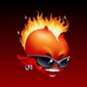 Diablillo de Dibujos Animados con Gafas