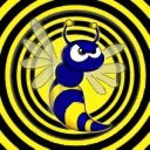 Abeja de Caricatura Linda