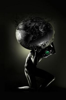 Atlas Sosteniendo el Mundo