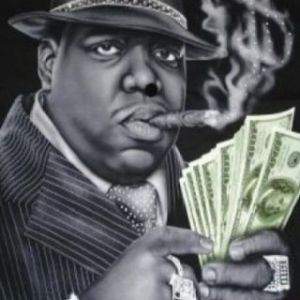 Retrato de Notorious B.I.G.