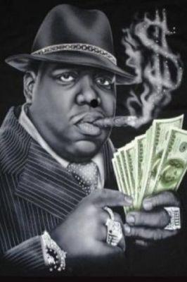 Retrato de Notorious B.I.G.