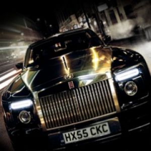 Rolls Royce Negro de Lujo