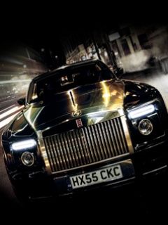 Rolls Royce Negro de Lujo