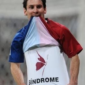 Lionel Messi Celebrando