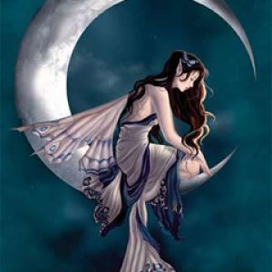 Hada en la Luna Creciente