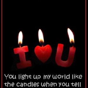 Velas Románticas Amor