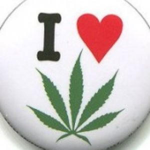 Insignia Amo el Cannabis