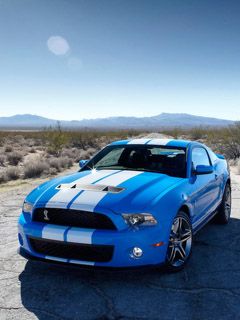 Shelby Mustang GT500 Azul