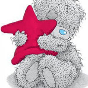 Teddy Bear Adorable con Estrella