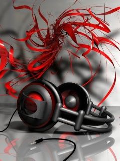 Auriculares Elegantes con Diseño Abstracto