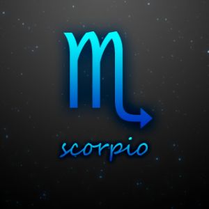 Fondo del Signo Zodiacal Escorpio