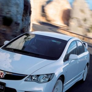 Honda Civic en Movimiento