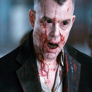 Personaje de Horror con Sangre
