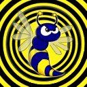 Personaje de Abeja de Caricatura