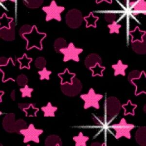 Patrón de Estrellas Rosas