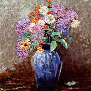 Naturaleza Muerta Floral Vibrante
