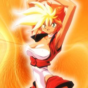 Ilustración de Chica Anime Dinámica