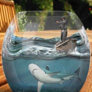 Pesca en un Océano de Vidrio