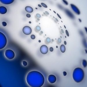 Patrón Abstracto Azul