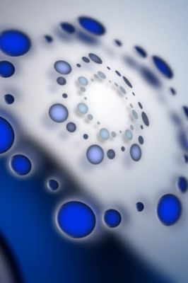 Patrón Abstracto Azul