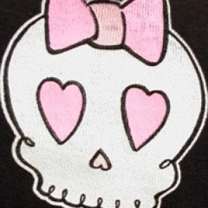 Calavera Linda con Lazo