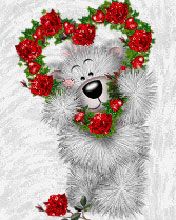 Oso Lindos con Rosas