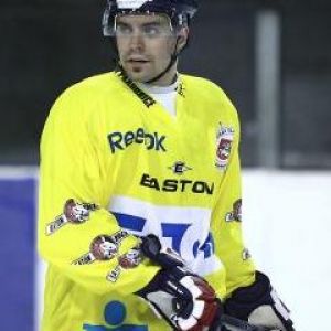 Jugador de Hockey en Acción