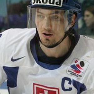 Jugador de Hockey en Acción