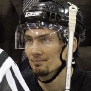 Jugador de Hockey en Acción