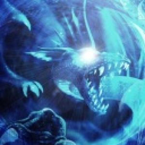 Dragón Azul Místico