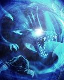 Dragón Azul Místico