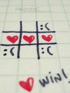 Juego de Tic-Tac-Toe de Corazones
