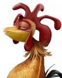 Personaje de Pollo Animado