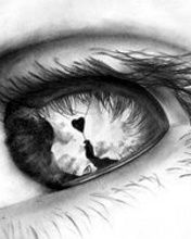 Reflejo de Corazón en el Ojo