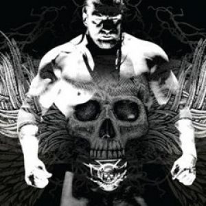 Arte de Luchador con Diseño de Calavera