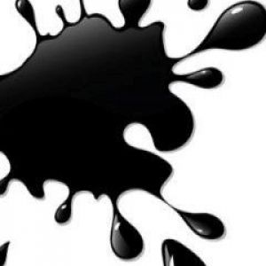 Mancha de Tinta Negra