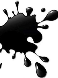 Mancha de Tinta Negra
