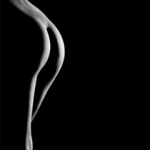 Silhouette Elegante del Cuerpo