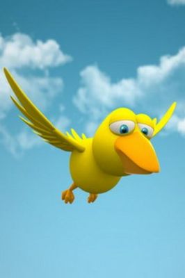 Pájaro de Dibujos Animados Bonito