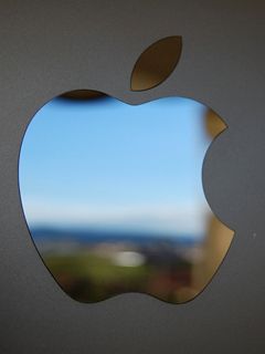 Reflejo del Logo de Apple