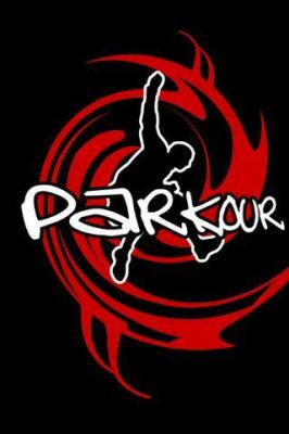 Silhouette de Parkour en Acción