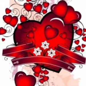 Diseño de Corazón Romántico