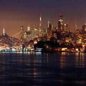 Horizonte de San Francisco de Noche
