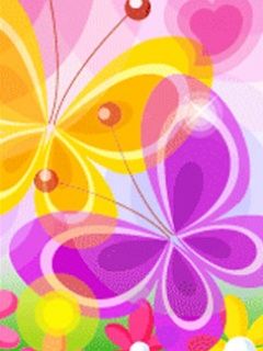 Mariposas y Flores Coloridas